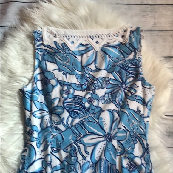 Lilly Pulitzer Jubilee Coronado Crab Shift Dress - Picture 8 of 8